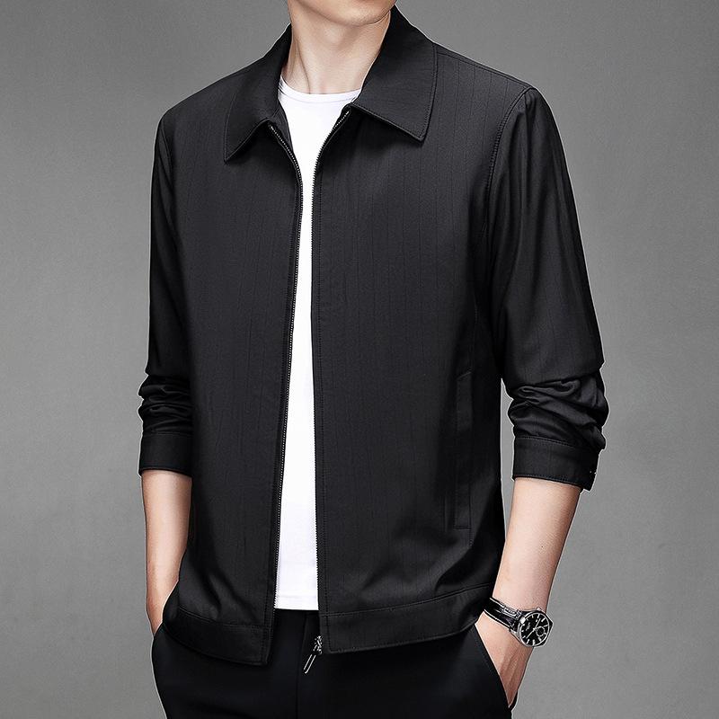 

Пиджак с лацканами, мужская осенняя новая повседневная универсальная темная модель, пальто большого размера 4XL