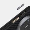 ABEEL For Huawei Mate X6 Magnetic Case Carbon Fiber Texture Back Cover