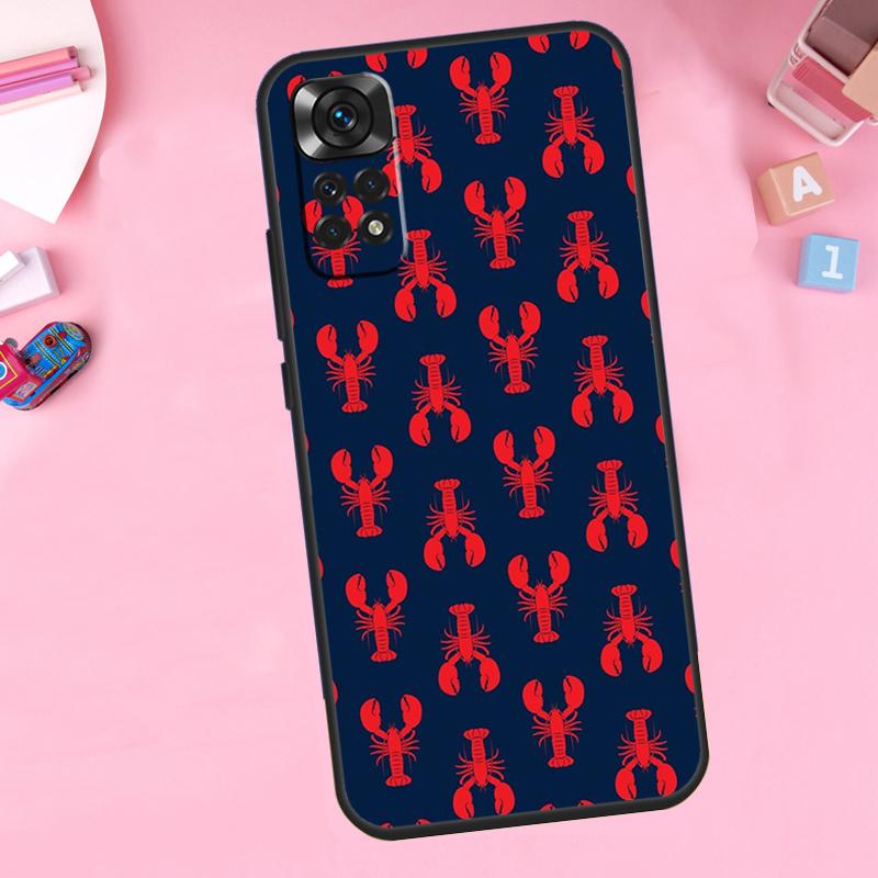 

Animal Lobster Classic For Xiaomi Redmi Note 13 14 9 10 11 12 15 Pro Plus Phone Case For Redmi 15 C 14C 10C 12C 13C Redmi 15 4G