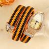 AAA White Rose Gold Luxury Hot Sell Fashion Quartz Watches Women's Unique Snake Leather Strap Watch Women Ladies Clock Relogio