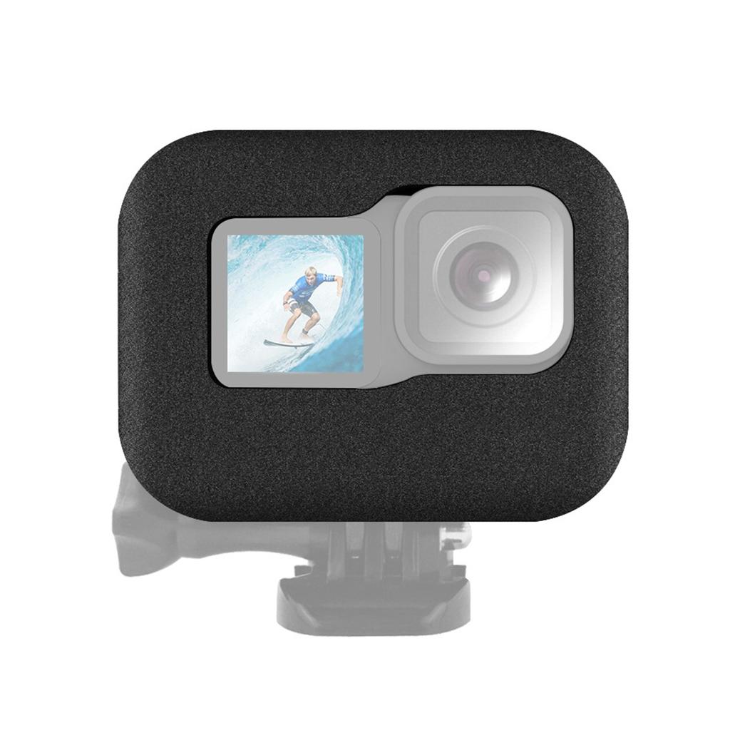 Foam Shell for GO 13 Minimizes Wind Interferences Foam Cover for Cycling Skiing and Surfing For Video Cameras
