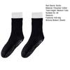 1 Pair Women Floor Socks Anti-slip Silicone Bottom Mid-tube No Odor Thickened Warm Solid Color High Elasticity Sweat-absorption Anti-shrink Socks
