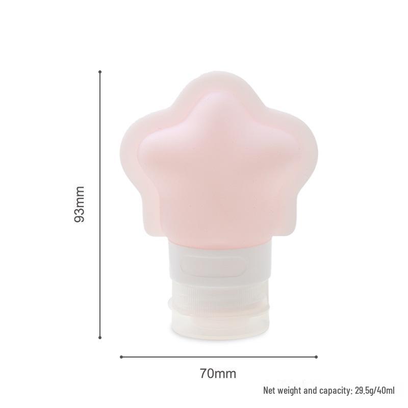 Neue grenzüberschreitende Silikon-Reiseflaschen zum Nachfüllen für Duschgel und Shampoo