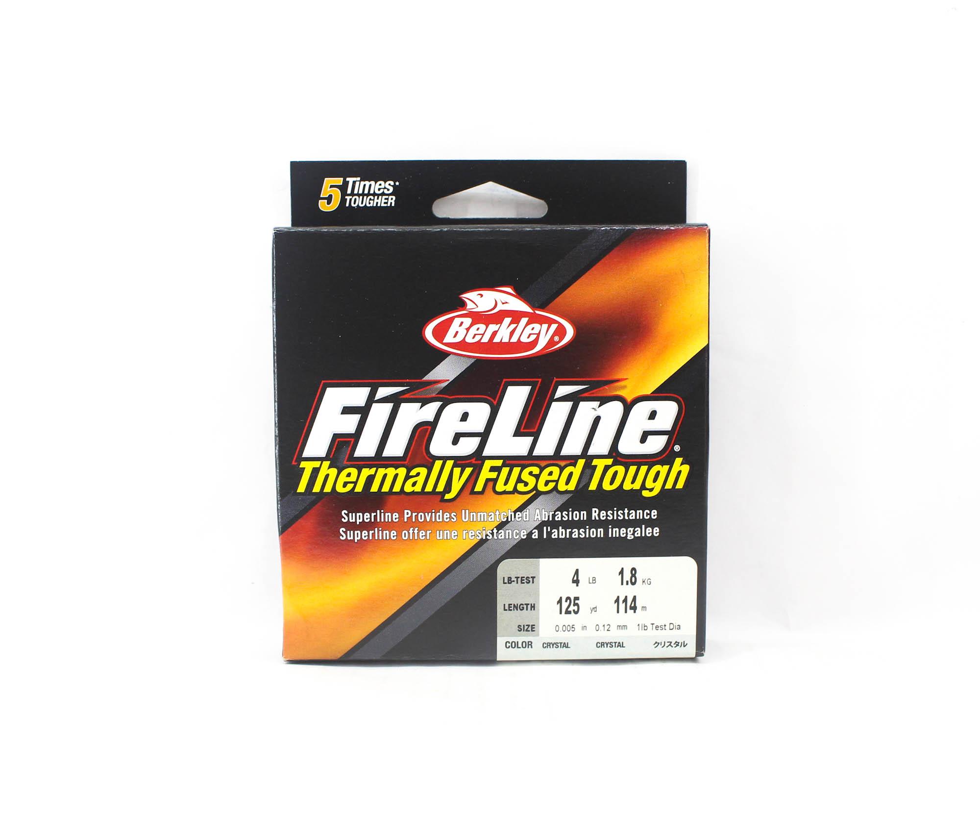 

Berkley Fireline Fused Crystal 125 ярдов 4 фунта белый (1354) белый