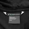 ARMANI EXCHANGE Herringbone Long sleeve Zip hoodie S Black series Men's Used