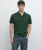 Masimodutti Microtextured Cotton Pique Polo Shirt