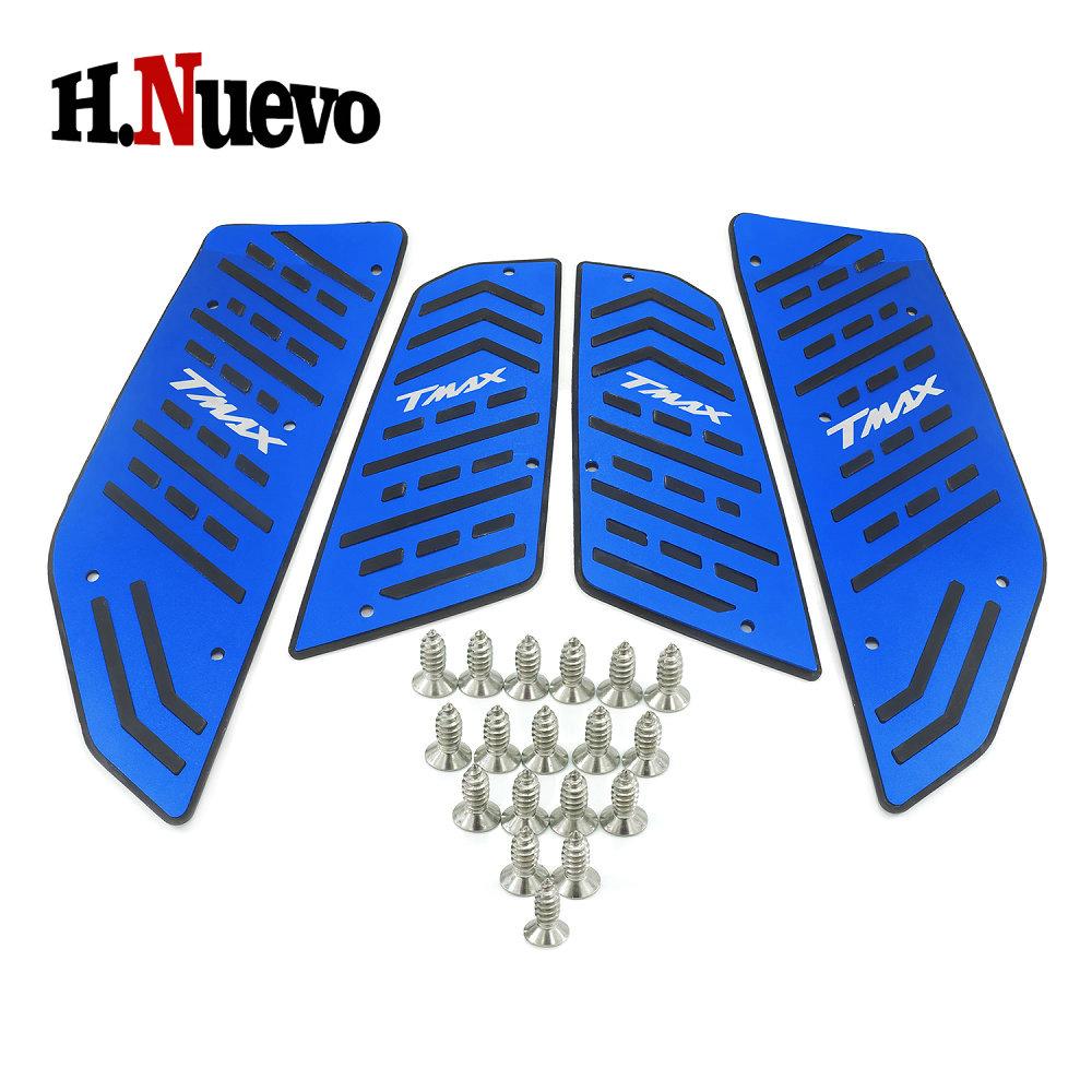 Pentru Yamaha Tmax560 Tech MAX TMAX 560   TMAX530 SX DX Accesorii Motocicletă Suport pentru picioare Acoperire Pad Suport pentru picioare Covoraș 4 BUC