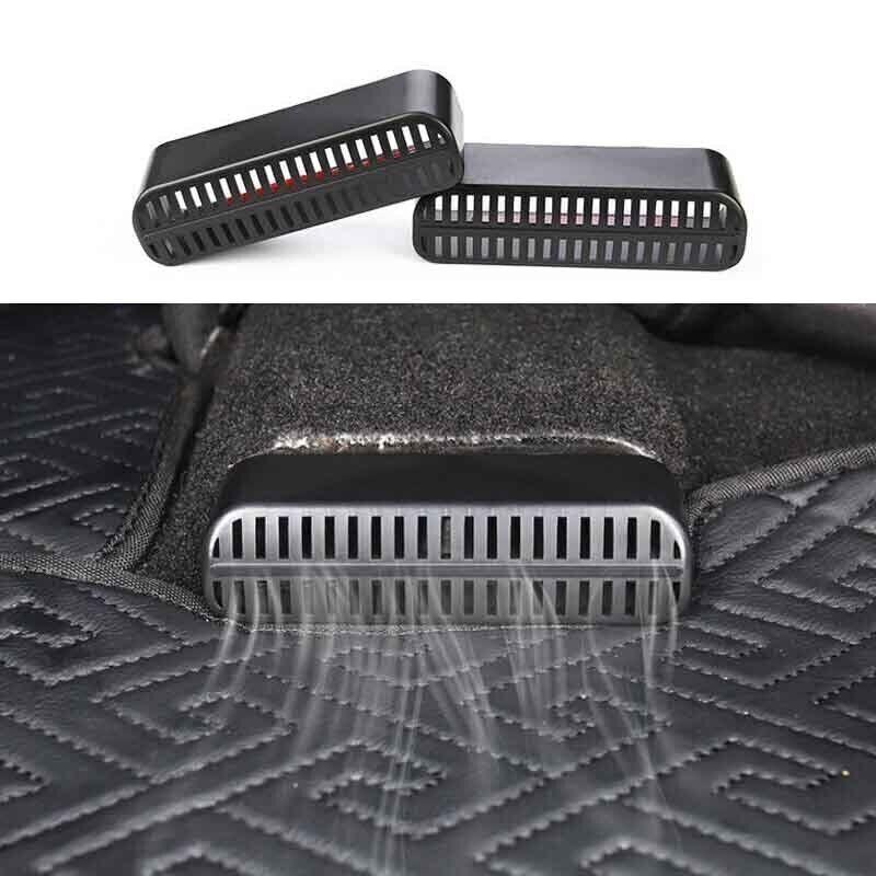 2PCS Matte Black Cover Trim Seat Lower Dust Cover Fit For Ford F-150 2021-22