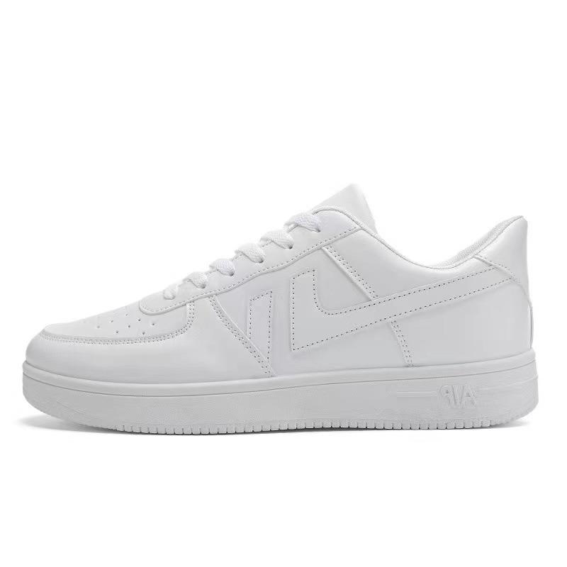 

Board shoes men s Air Force No. 1 new four-season couple shoes trendy little white shoes thick-soled breathable sports shoes men Male 44 чистый белый