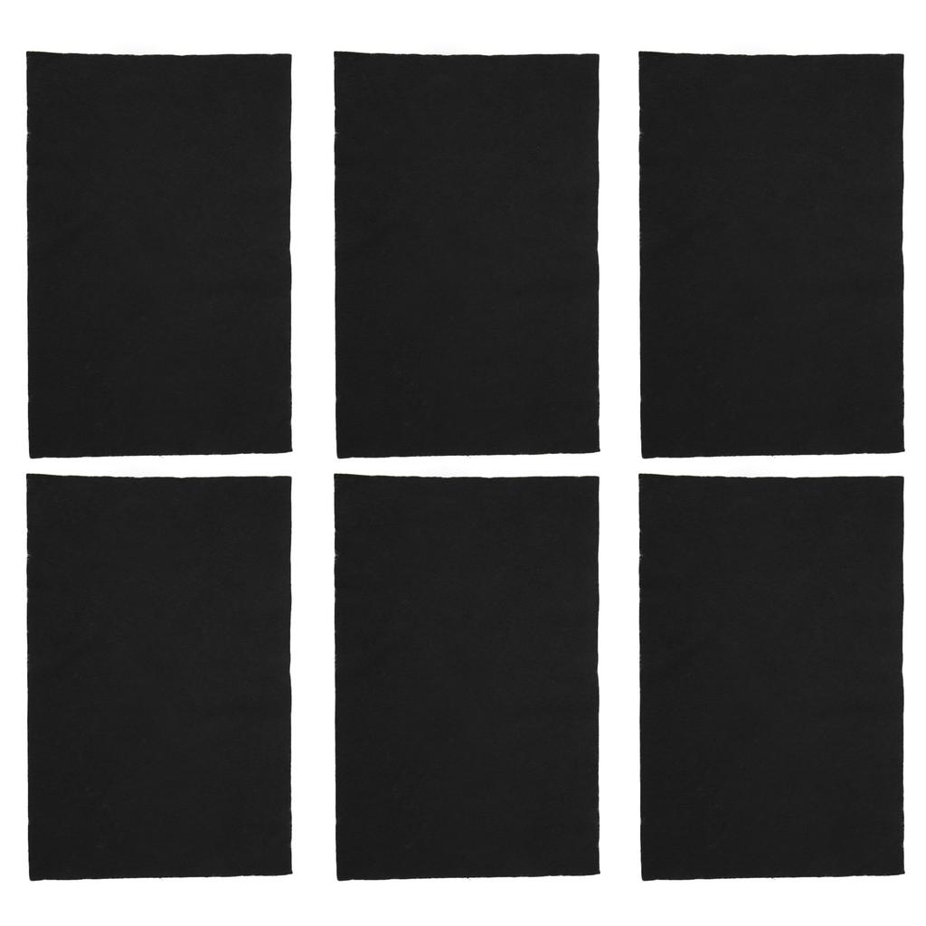 50PCS Window Glass Cleaning Cloth Thickened Mirror Cleaning Towels For Rv Yacht Black