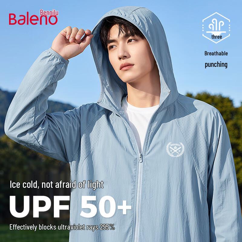 Baleno Men s Hooded Sun Protection Jacket L