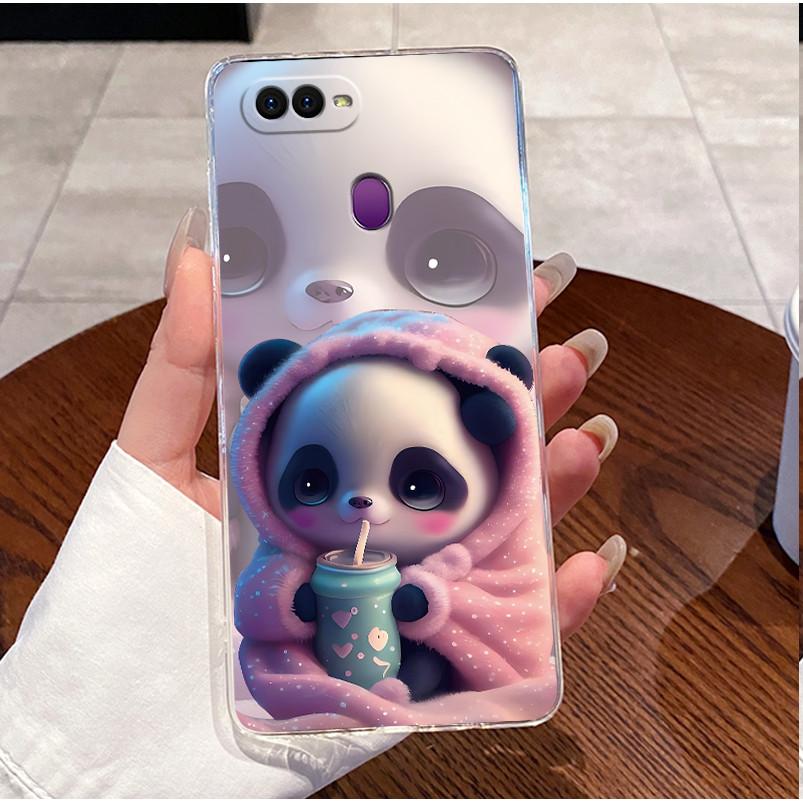 For Oppo A5s AX5s Case CPH1909 Clear Luxury Cute Love Heart Rabbit Funny Soft TPU Casing For Oppo A12 Phone Case CPH2083 CPH2077