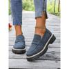 Low-top Single Shoe Women's 2025 Autumn New Muffin Thick-heeled British Loafers