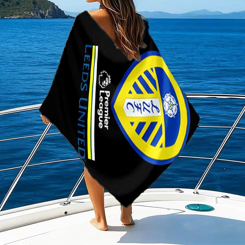 Πετσέτα Παραλίας με Τυπωμένο Σήμα Ομάδας, Εξαιρετικά Μαλακή Μικροΐνες, Τέλειο Δώρο Γενεθλίων, για Πισίνα, Παραλία, Ταξίδι, για οικογένεια και φίλους