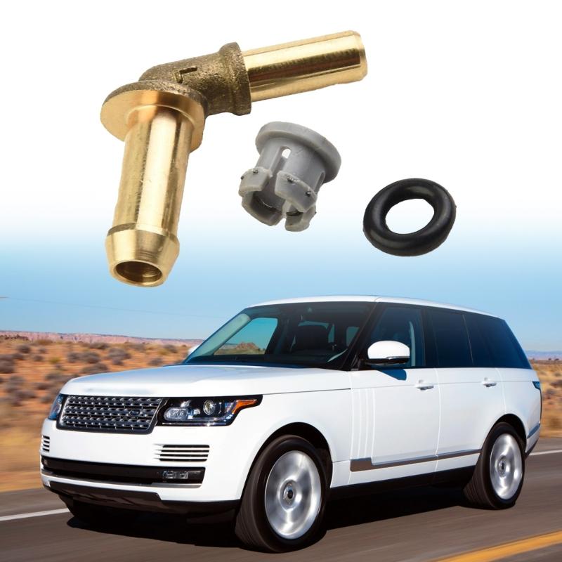 Radiator Water Hose Connector Kit Compatible For Velar 2017 LR049990 LR048474 C2Z28258 Thermostat Water Outlet Tube Hose