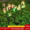 Waterproof Solar Butterfly Courtyard Lights: Festive Decorative Lawn Stake Lights