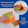 Saugfähige Küchentücher, weiche Mikrofaser-Reinigungstücher, Antihaft-Öl-Geschirrtuch, Lumpen für Küche, Haushalt, Geschirrtuch