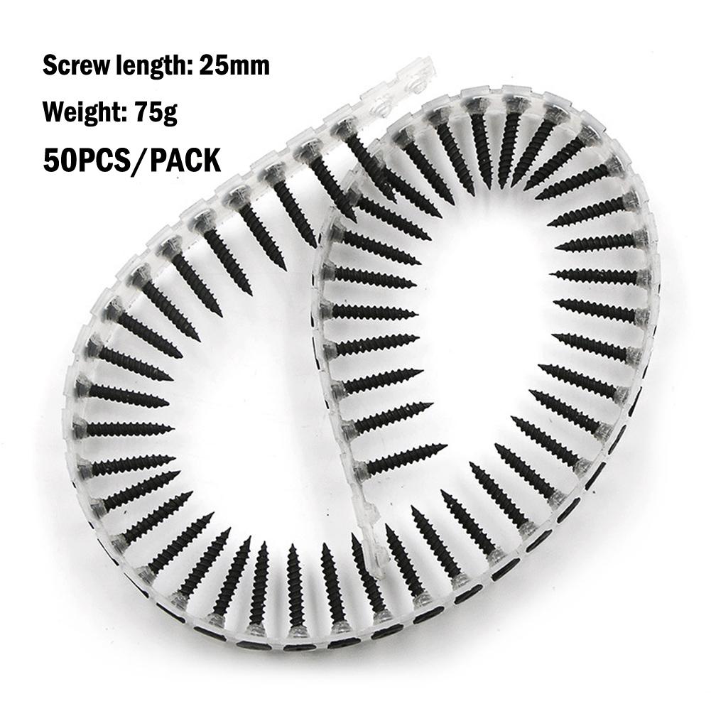 Automatic Screw Chain Nail Gun Adapter Screw Gun Adjustable Screw Length Suitable For Electric Drill Woodworking Tools