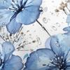 1PC Watercolor Flowers Printed Shower Curtain, Waterproof and Washable, With 12Hooks, Suitable for Bathroom Shower, Bathtub