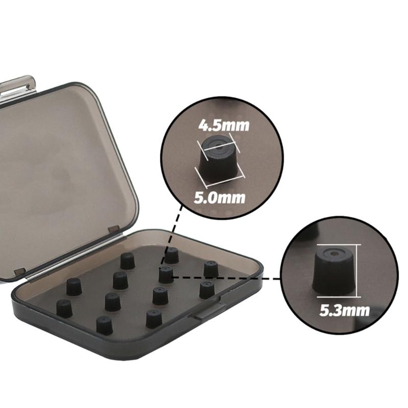 Earphone Eartips Holder, Clear Protective Eartips Storage Case for Easy Visibility of Content,for 6pair Eartips Storage