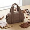 Women Nylon Quilted Duffle Bag with Adjustable Strap Shoulder Bag for Workout Yoga Daily Commute