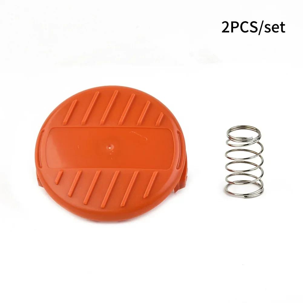 1ks Pro BLACK + DECKER STC1815 GL4525 Kryt cívky Pro křovinořez 385022-03 Příslušenství k sekačce na trávu Novinka