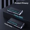 Solar Car Phone Number Plate Led Lighting Temporary Parking Card Hidden Plates Car Park Stop Multiple Number Parking Gadgets
