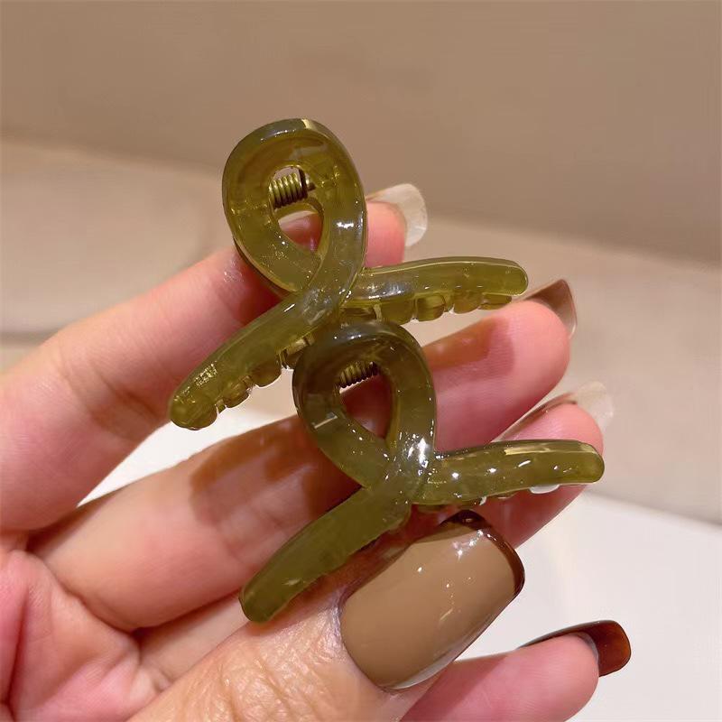 Exquisite Jelly Color Versatile Shark Hair Clip for Side Bangs