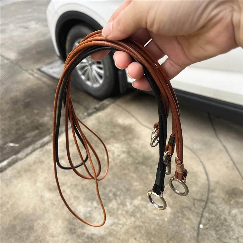 Originální kožený pásek na krk pro mobilní telefon Držák na klíče Lanyard na klíče Držáky na ID odznaky Pásky na krk pro telefon s kroužkem na klíče Pro iPhone
