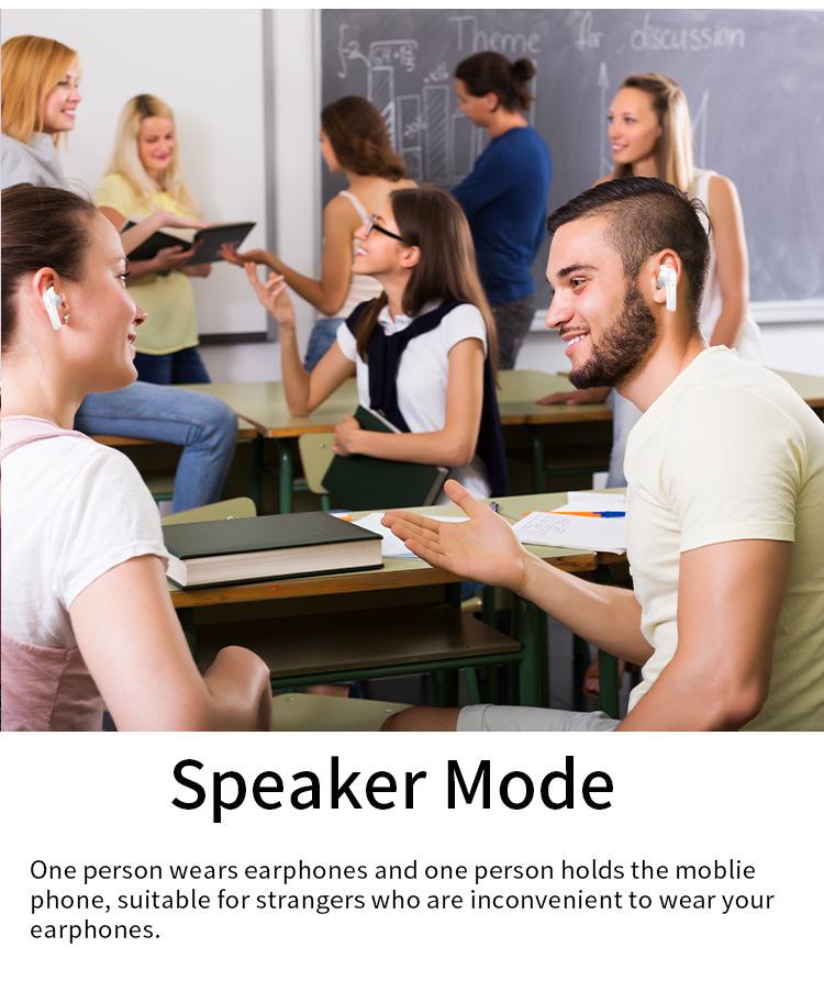 B11 Multilingual Smart Translation Earbuds: Binaural Bluetooth In-Ear Translator for Chinese-English.