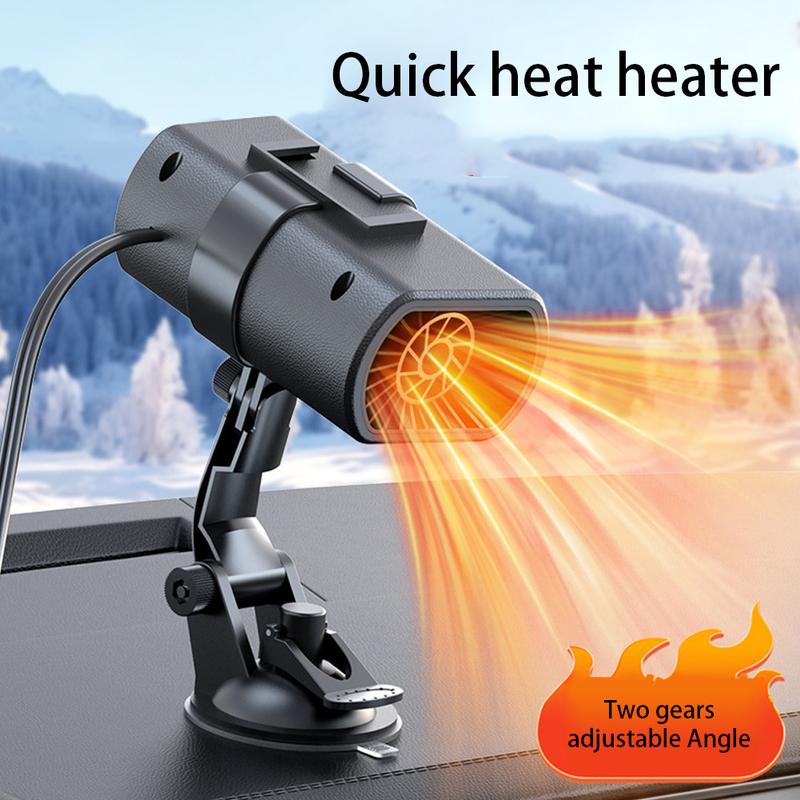 24V/12V Car Defogger Fan 200W 150W Adjustable Window Windshield Defrosting Defogging Demister Car Heater Anti-Fog Heater