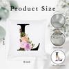 Initial Pillow Covers 18x18 - Monogram L Pillow Cover, Initial Letter Throw Pillow Cover, Monogram Pillow Case L, Monogrammed Gifts for Women, L