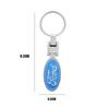 Car Sticker 2026 Ford New 2025 Hot Metal Car Key Ring Chain Auto Logo Keyring For Ford S MAX Ranger Focus Fiesta Mondeo Kuga Mus