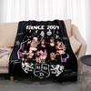 Customizable Mexican Pop Band RBD Printed Blanket Picnic Blanket Warm Soft and Comfortable Blanket Home Travel Birthday Gift