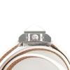 HERMES Medor lock Watches ME2.112 Triple Tour White WhiteDial Stainless Steel/leather Quartz Analog display Women Used