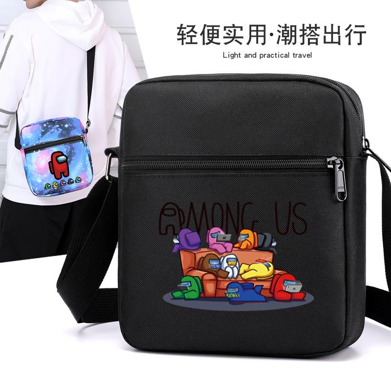 Among Us Game Merchandise Bag Space Werewolf Satchel Men And Women Messenger Bag Campus Shoulder Bag