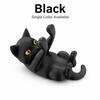 Desktop Cell Phone Bracket Cute Cat Figurine PLA 3D Printed Phone Holder for Home Table Decor