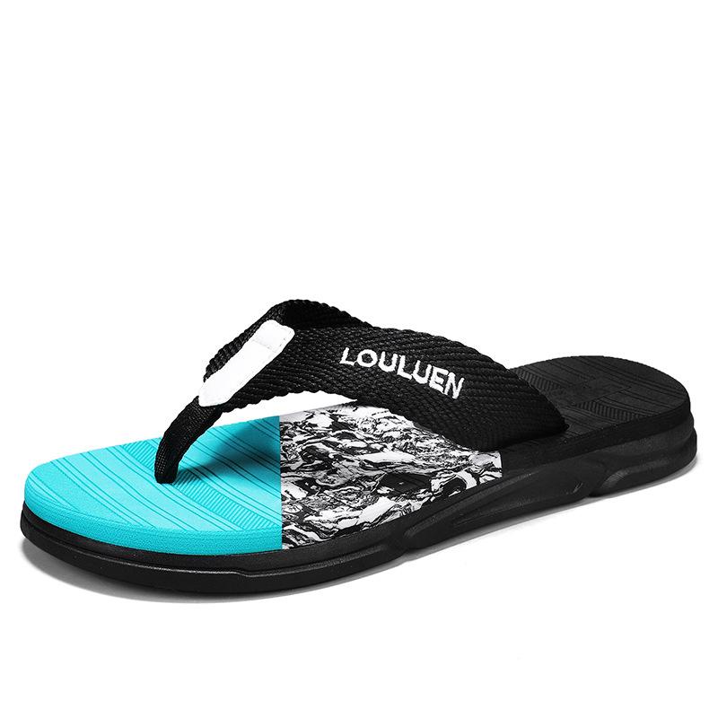 

Men s flip-flops summer new non-slip outdoor trend sandals slippers men s casual seaside beach shoes 39