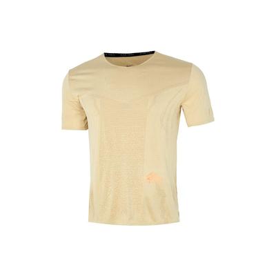 Running Casual Crew Neck Short Sleeve T-Shirt Men Tops Dutch-Orange DM4647-252
