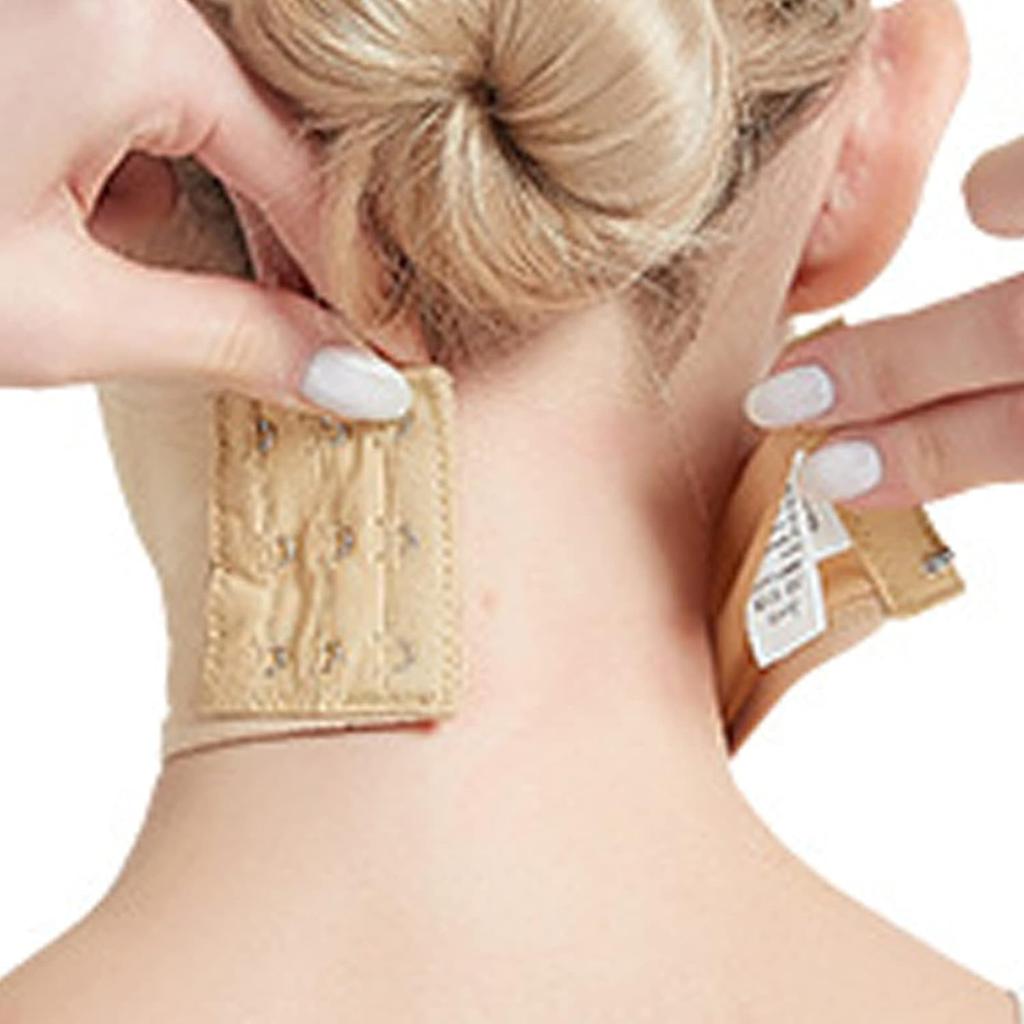 Full Face Strap, V Line Cheek Chin Slimming Belt Strap, Facial Massage Shaper, Reusable Breathable, Thin Facial Massage Shaper (L)