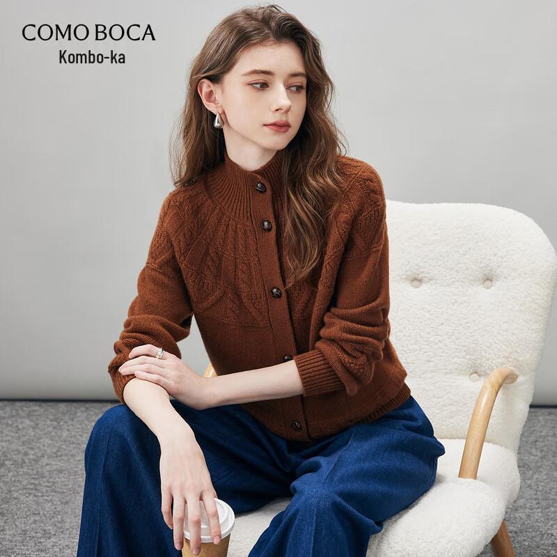 

Komong Boka Women s High-Neck Thickened Wool Cardigan L