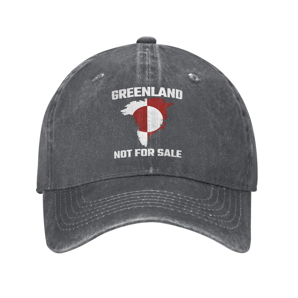 Greenland Is Not For Sale Polar Bear Greenland Flag Caps for Men Women Trucker Hat Lerisure Headwear Baseball Cap Adjustable