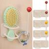 Punch-Free Wall Mounted Headband Hook Multifunctional Hair Dryer Bracket  for Jewelry