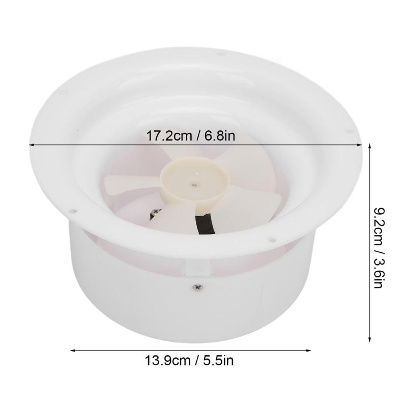 Energy Efficient Solar Ceiling Vent Fan with Strong Anti Aging Designs Roof Vent Fan ABS for Improved Living Space