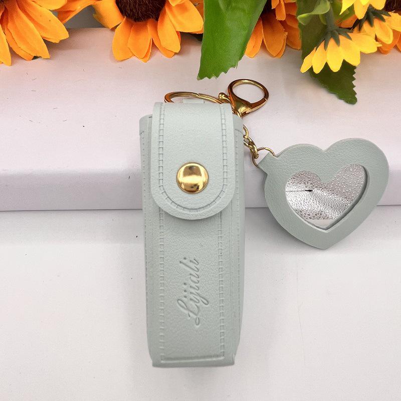 Mini Lippenstift & Lippenbalsam Handgepäcktaschen-Schlüsselanhänger – Stilvolles Geschenk Münzbörse