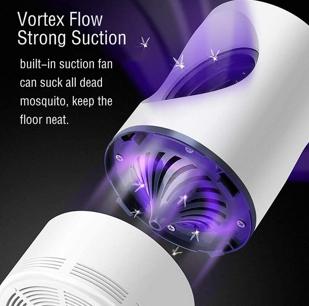 Electric Indoor Mosquito Trap USB Power Insect Mosquito Killer UV Light LED Mosquito Lamp Non-Toxic