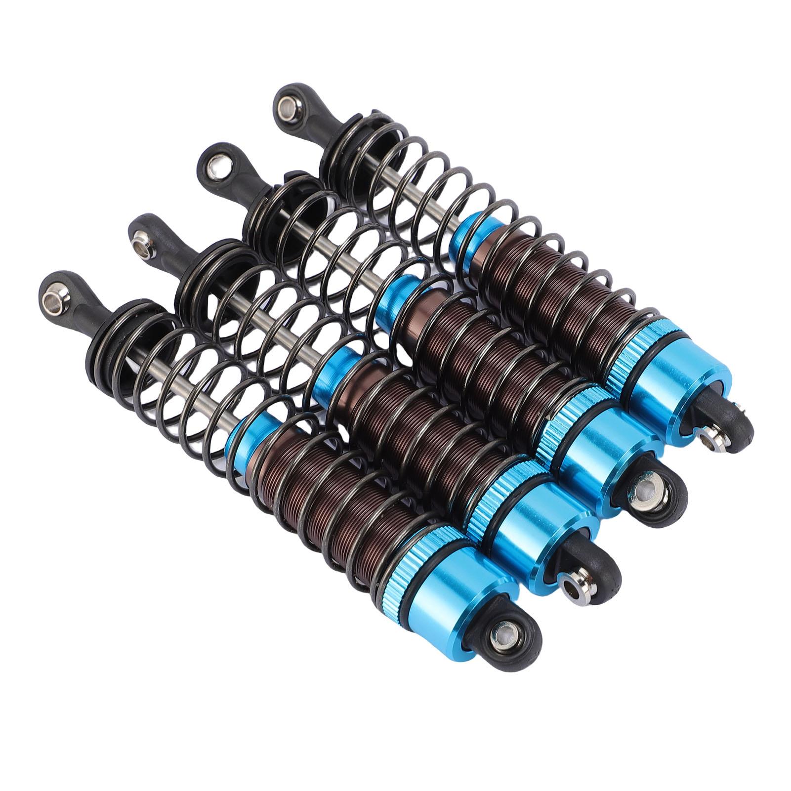 

RC Oil Filled Shock Absorber 1 10 Scale 95mm High Strength Aluminum Alloy RC Shock Absorber Oil Damper Red Blue синий
