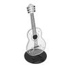 Guitar Pick Holder Acrylic 3 Picks Slots Guitar Pick Display Stand Dust Resistant Guitar Pick Stand