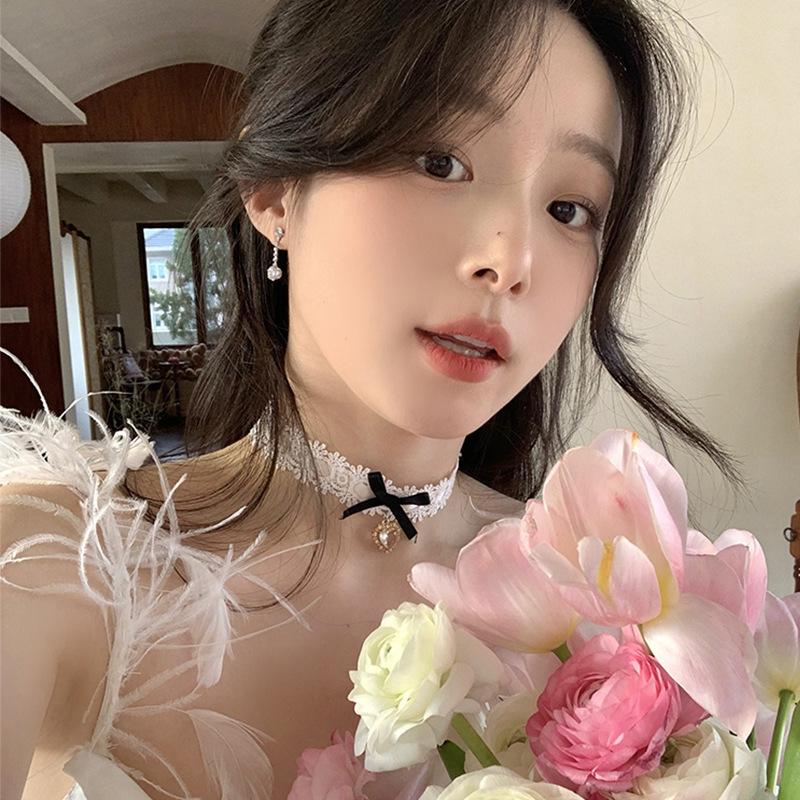 Silver needle zircon fringed earrings women's new earrings temperament ears