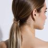 5PCS Fashion Leopard Hair Bands Stretch Fabric Hairband Hair Elastics Lightweight Hair Ties For Multiple Hairstyles